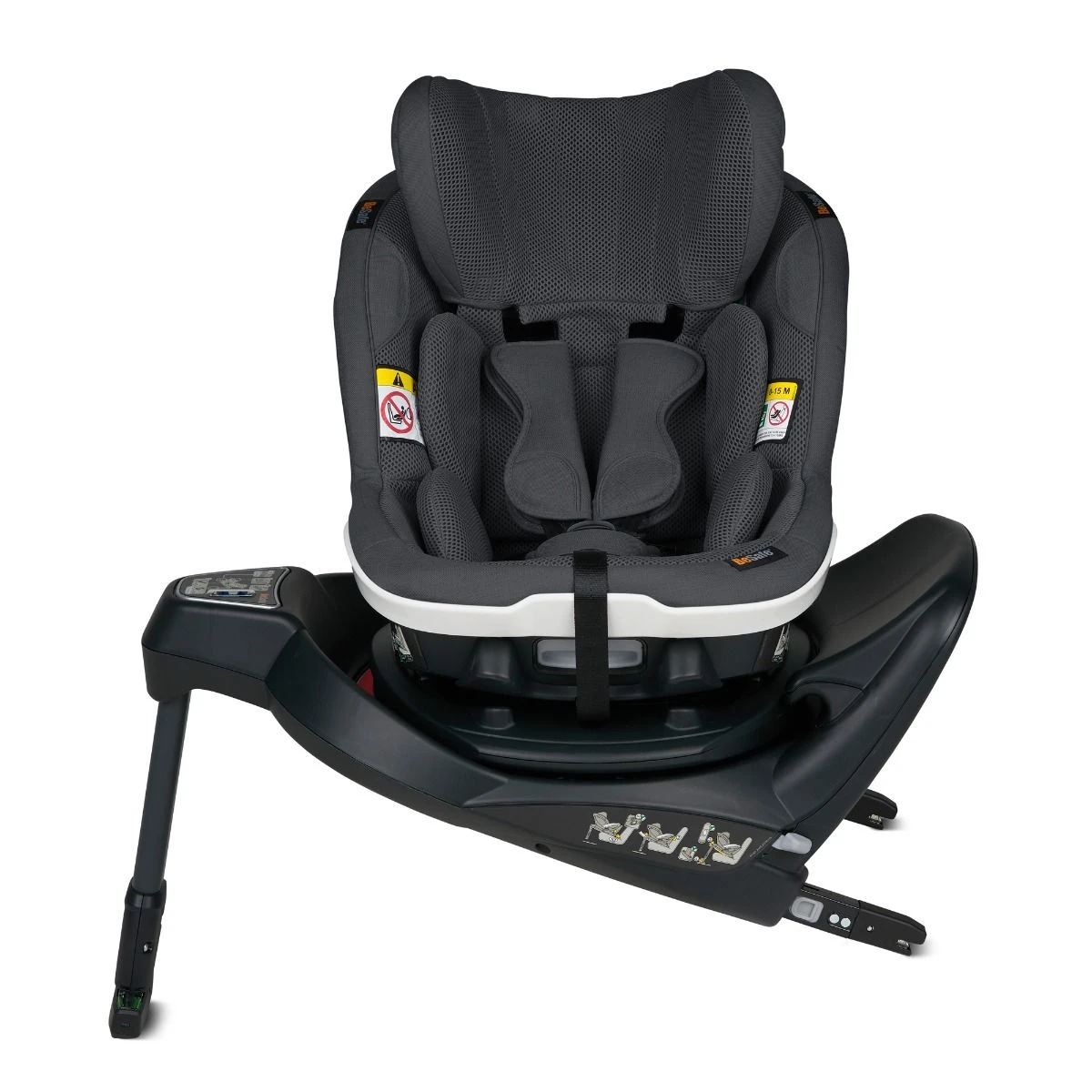 BeSafe IZi Twist B I-Size Carseat Anthracite Mesh 4 BeSafe IZi Twist B I-Size Carseat Anthracite Mesh - Image 2