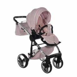 Junama Handcraft Enzo 2 In 1 Pram – Pink 11 Junama Handcraft Enzo 2 In 1 Pram – Pink -Baby Supplies 2024 01 15 53282 scaled 1
