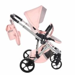 Junama Glitter Eco 2 In 1 Pram – Eco Pink -Baby Supplies 2024 02 07 53929 scaled 1
