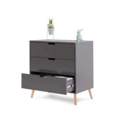 Obaby Maya Changing Unit – Slate With Natural -Baby Supplies 26OB2717 07 scaled 1