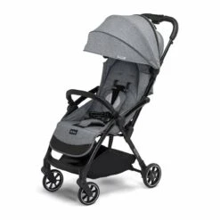 Leclerc Grey Melange Influencer Stroller/Raincover/Carrybag -Baby Supplies 4 influencer grey melange