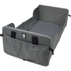 Dooky Travel Cot Grey