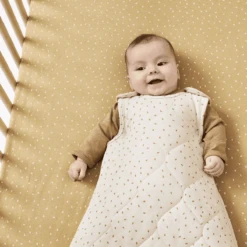 Little Green Sheep Organic 6.18m Baby Sleeping Bag 2.5 Tog Quilted Printed Linen -Baby Supplies 6767