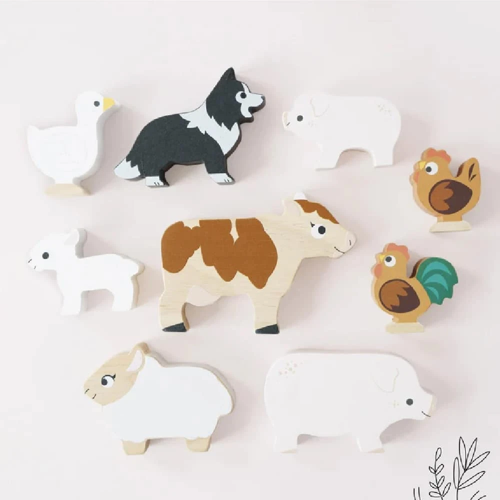 Le Toy Van Stacking Farm Animals 4 Le Toy Van Stacking Farm Animals - Image 2