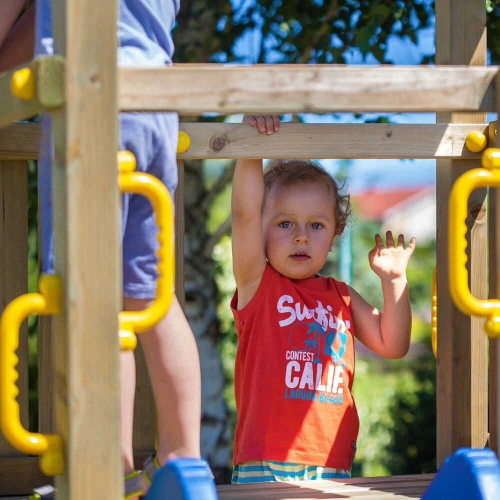 Shire Adventure Peaks Wooden Climbing Frame Fortress 2 8 Shire Adventure Peaks Wooden Climbing Frame Fortress 2 - Image 6