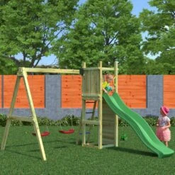 Shire Rumble Ridge Rock Wall With Double Swing -Baby Supplies 8021 22104