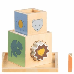 Hauck Stack N Raise Wooden Toy -Baby Supplies 908