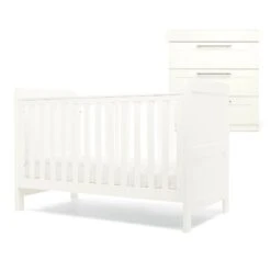 Mamas & Papas Hampden 5 Piece Nursery Room Set – White -Baby Supplies 9876ytgh