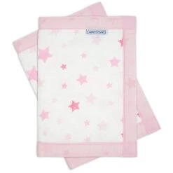 Airwrap 4 Sided Cot Protector – Pink Star