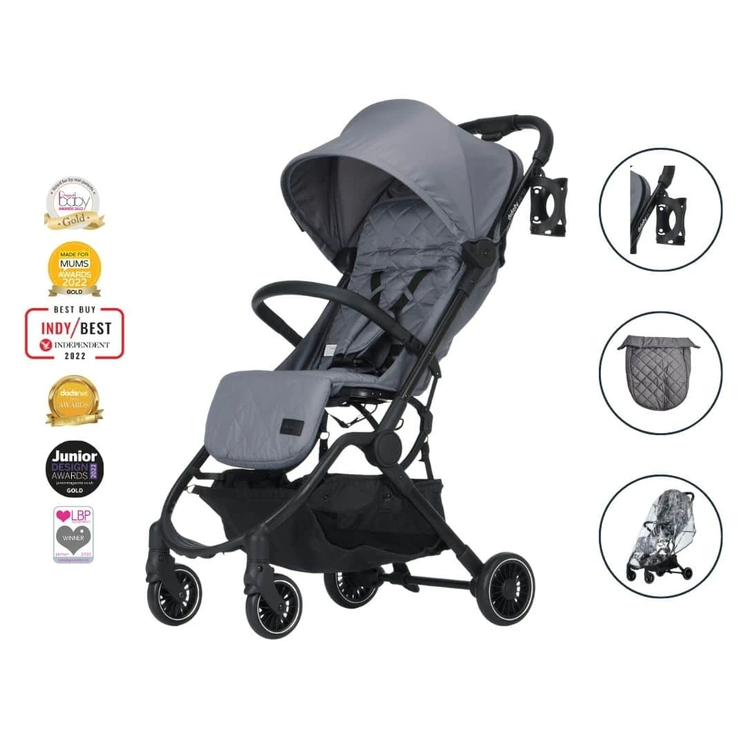 Didofy Aster 2 Compact Travel Stroller – Grey 3 Didofy Aster 2 Compact Travel Stroller – Grey