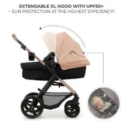 Kinderkraft MOOV 2 Travel System Beige 23 Kinderkraft MOOV 2 Travel System Beige -Baby Supplies BFRHT5U3