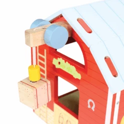 Le Toy Van Red Barn Toy Farm -Baby Supplies BNC