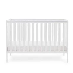 Obaby Bantam Cot White -Baby Supplies BVBV