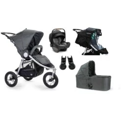 Bumbleride Indie Travel System With Nuna Car Seat – Dawn Grey