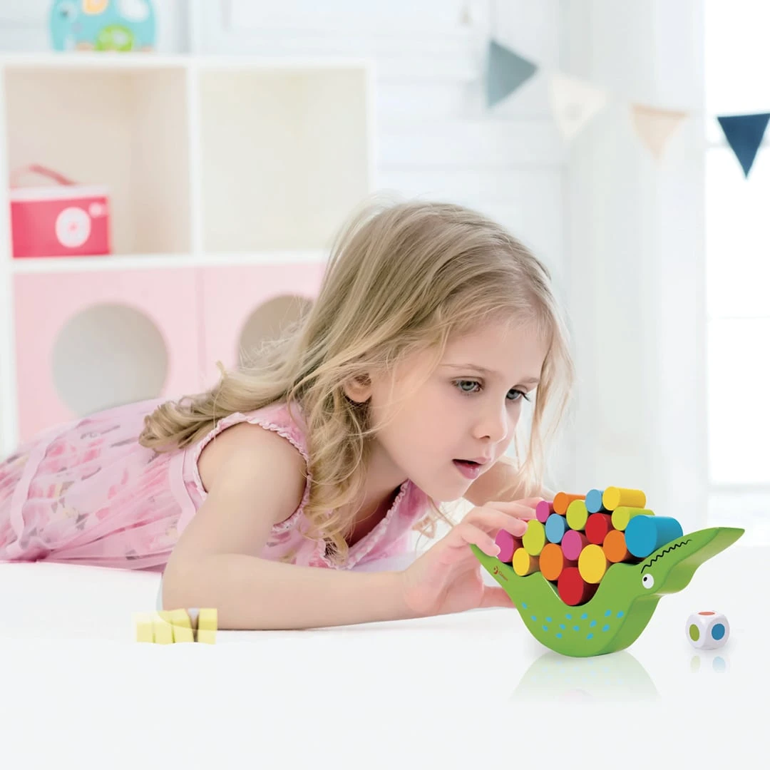 Classic World Crocodile Balancing Game 4 Classic World Crocodile Balancing Game - Image 2