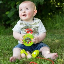 Classic World Pull Snail And Rattle 9 Classic World Pull Snail And Rattle -Baby Supplies Classic World Pull Snail and Rattle3