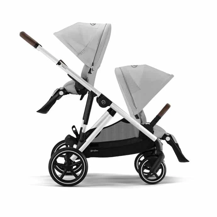 Cybex Gazelle S Twin Pushchair Lava Grey 7 Cybex Gazelle S Twin Pushchair Lava Grey - Image 5