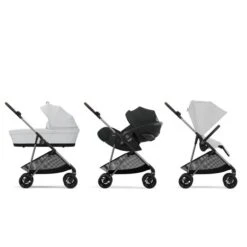 Cybex Melio Travel System Fog Grey 23 Cybex Melio Travel System Fog Grey -Baby Supplies Cybex Melio Pushchair Fog Grey 8