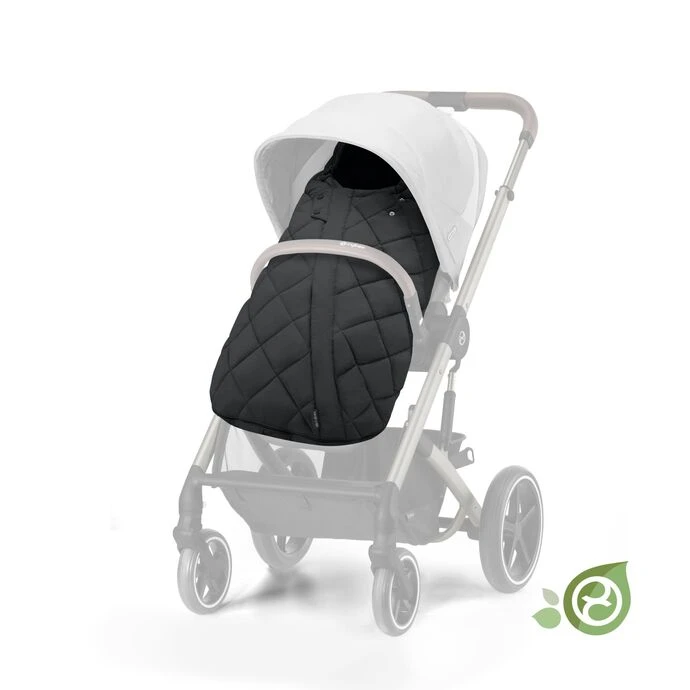 Cybex Snogga 2 Footmuff Moon Black 4 Cybex Snogga 2 Footmuff Moon Black - Image 2