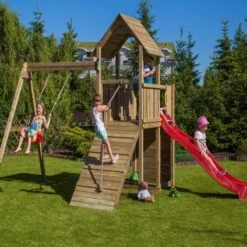 Shire Adventure Peaks Wooden Climbing Frame Fortress 3 -Baby Supplies DFRY65