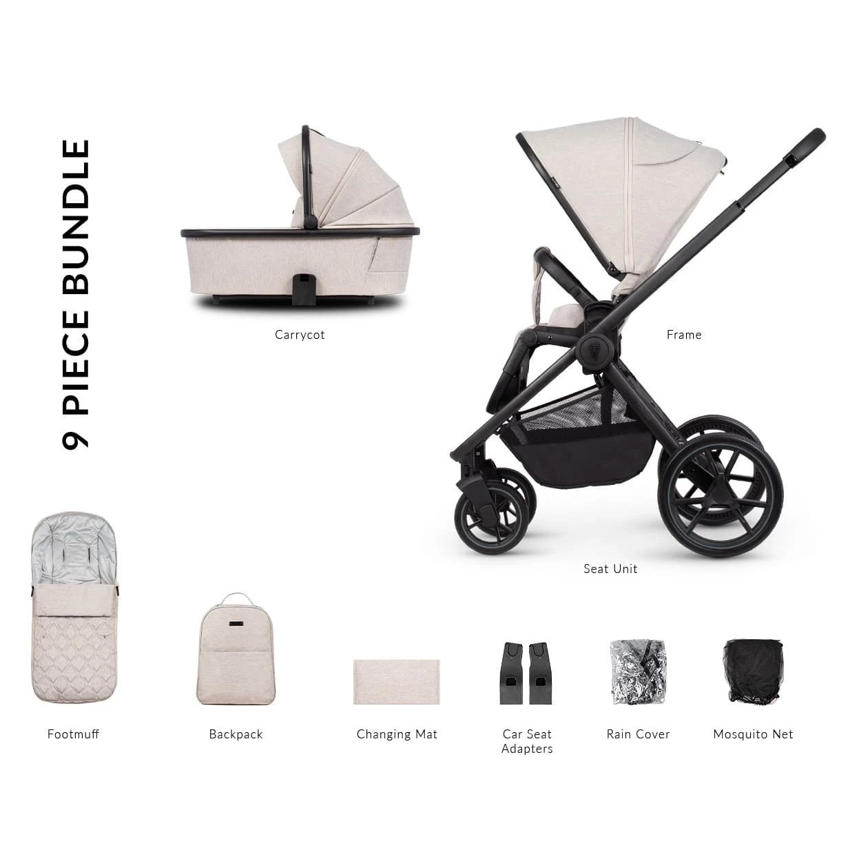 Venicci Tinum Edge Dust 2in1 Pushchair 3 Venicci Tinum Edge Dust 2in1 Pushchair