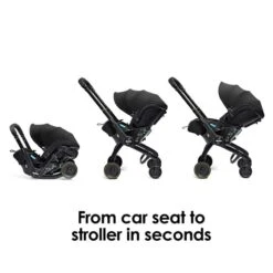 Doona X Infant Car Seat/Stroller/Mirror And Isofix Base – Nitro Black -Baby Supplies Doona X infant Car Seat and Stroller Nitro Black 2