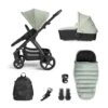 Silver Cross Tide Sage/Black Pushchair And Accessories 1 Silver Cross Tide Sage/Black Pushchair And Accessories -Baby Supplies E4Y5T