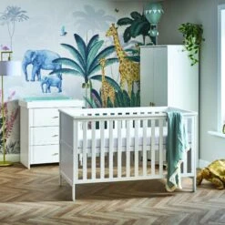 Obaby Evie 3 Piece Room Set – White