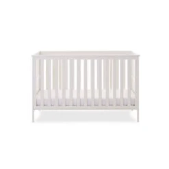 Obaby Evie Cot Bed – White -Baby Supplies Evie White White BG 0267