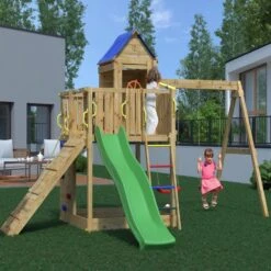 Shire Treehouse Climbing Frame 9 Shire Treehouse Climbing Frame -Baby Supplies FREY57