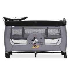 Hauck Sleep N Play Center – Mickey Mouse Grey -Baby Supplies GJYUI