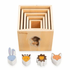 Hauck Stack N Raise Wooden Toy -Baby Supplies HGGH 1