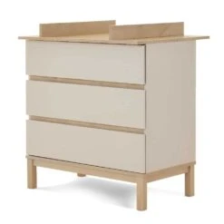 Obaby Astrid 5 Piece Nursery Room Set/Shelf/Mattress – Satin/Oak -Baby Supplies HRFUJSR 2