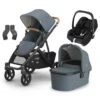 UPPAbaby VISTA V3 Travel System Dillian + Maxi Cosi Cabriofix + Optional Base -Baby Supplies JHGFCVBNM