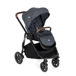 Joie Versatrax Travel System With Rotating Base – Moonlight -Baby Supplies Joie VersaTrax 2in1 Pushchair Moonlight 1