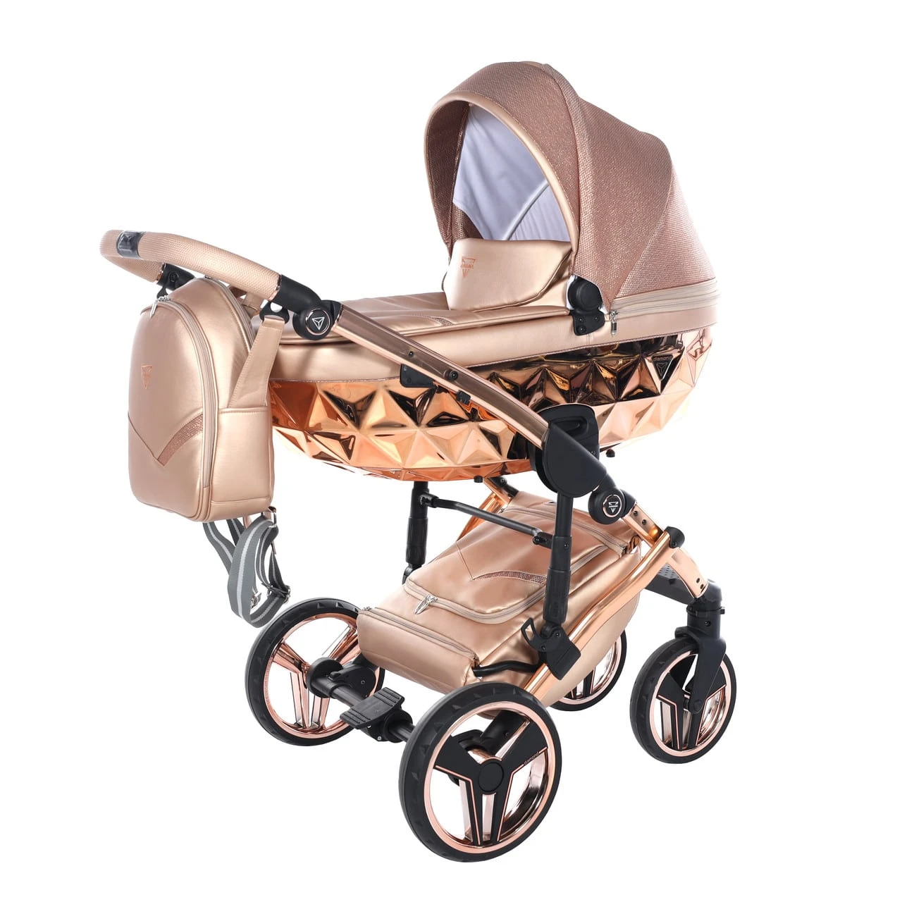 Junama Dolce 3 In 1 Travel System – Rose Gold 5 Junama Dolce 3 In 1 Travel System – Rose Gold - Image 3