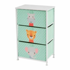 Liberty House Toys Jungle 3 Drawer Kids Storage Chest 11 Liberty House Toys Jungle 3 Drawer Kids Storage Chest -Baby Supplies KNKN
