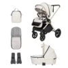 Babymore Kai Pram Pushchair – Sandstone -Baby Supplies Kai Pram Pushchair – Sandstone 2