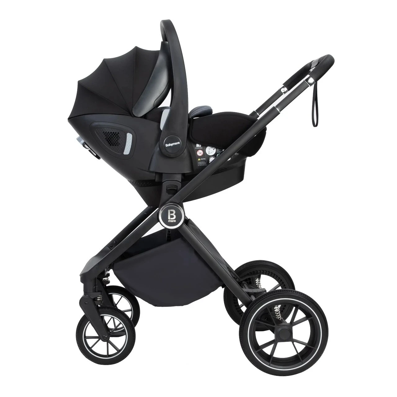 Babymore Kai Travel System Pecan With Base – Forest Grey 6 Babymore Kai Travel System Pecan With Base – Forest Grey - Image 4