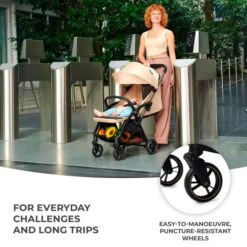 Kinderkraft Compact Pushchair APINO Dune Beige 13 Kinderkraft Compact Pushchair APINO Dune Beige -Baby Supplies Kinderkraft Apino Stroller Raven Black 3