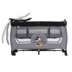 Hauck Sleep N Play Center – Mickey Mouse Grey -Baby Supplies LUUO