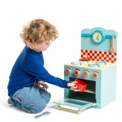 Le Toy Van Orginal Kitchen Oven And Cooker Set -Baby Supplies Le Toy Van Oven and Hob Set Blue 4