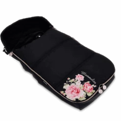 LeclercBaby By Monnalisa Stroller – Black -Baby Supplies LeclercBaby Monnalisa Baby Footmuff Black