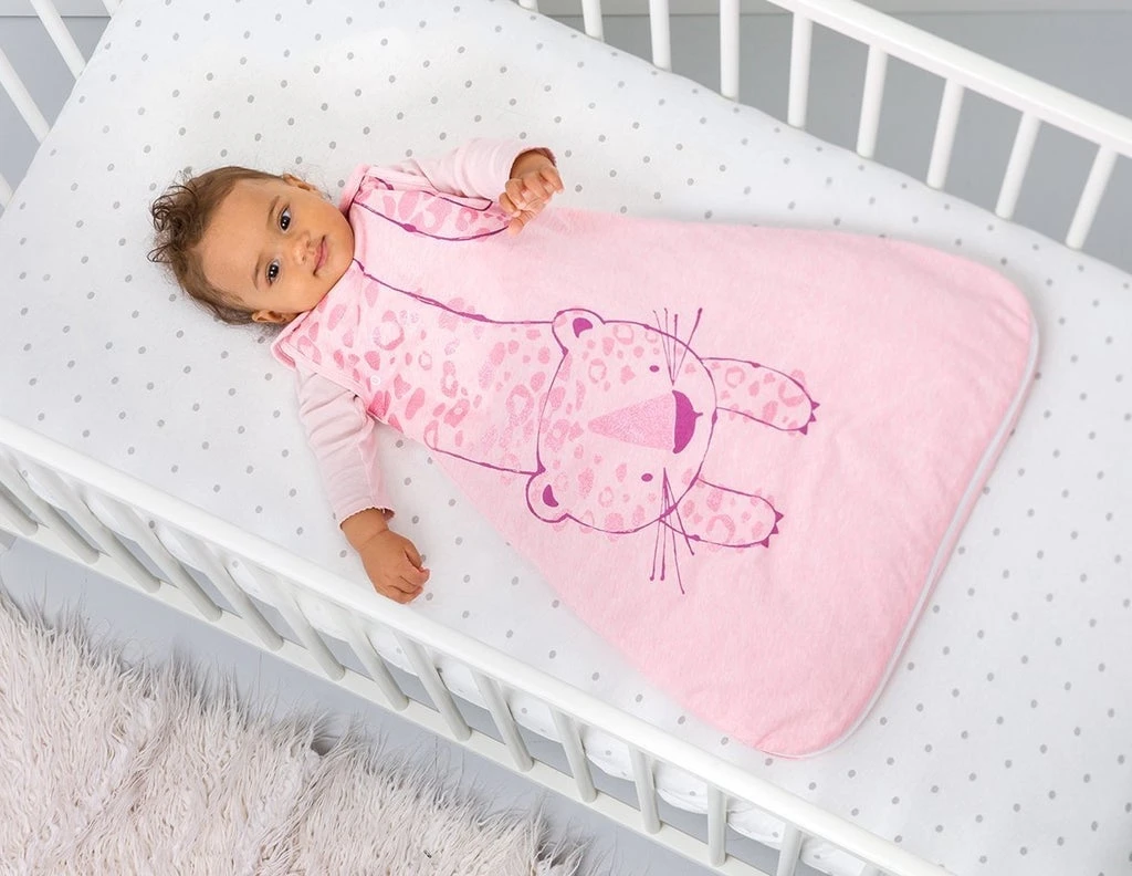 Bizzi Growin -BABY SLEEPING BAG 6-18 MONTHS 2.5 TOG – Lyra Leopard 4 Bizzi Growin -BABY SLEEPING BAG 6-18 MONTHS 2.5 TOG – Lyra Leopard - Image 2