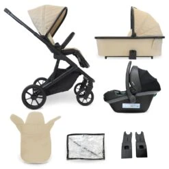 My Babiie MB500 3-in-1 Travel System – Almond