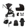 Mamas & Papas Strada Pebble 360 Pro I-Size Travel System – Black Diamond -Baby Supplies Mamas Papas Strada black diamond with pebble 360 pro