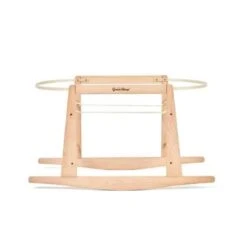 Little Green Sheep Knitted Moses Basket W/Rocking Stand – Terracotta -Baby Supplies NATURAL KNITTED MOSES BASKET MATTRESS STAND JUNIPER 7 1