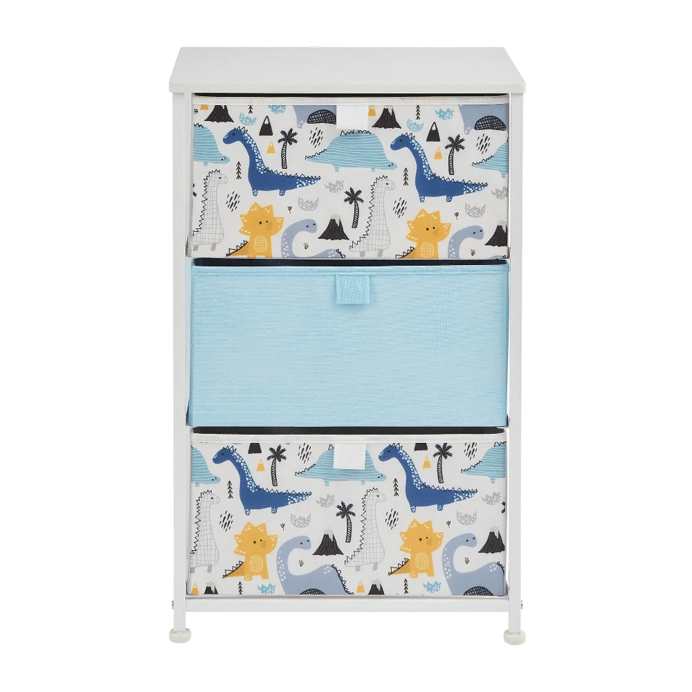 Liberty House Toys Dinosaur 3 Drawer Kids Storage Chest 5 Liberty House Toys Dinosaur 3 Drawer Kids Storage Chest - Image 3