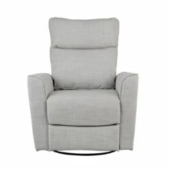 Obaby Savannah Swivel Glider Recliner Chair – Pebble -Baby Supplies Obaby Savannah Swivel Glider Recliner Chair Pebble 3