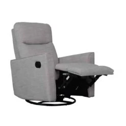 Obaby Savannah Swivel Glider Recliner Chair – Pebble -Baby Supplies Obaby Savannah Swivel Glider Recliner Chair Pebble 4